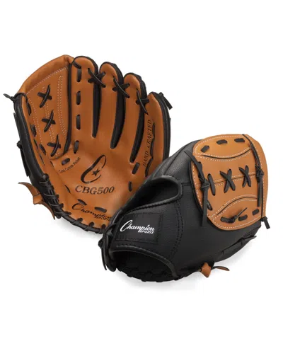 Champion Sports 11" Baseball In Brown,black