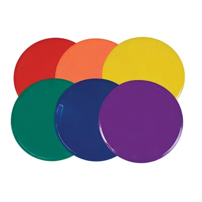 Champion Sports 12in Extra Large Poly Spot Market In Multi