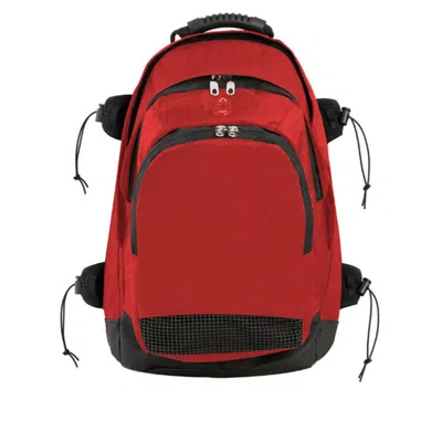Champion Sports Bp802rd 13 X 20 X 10 In. Deluxe All Purpose Backpack, Red