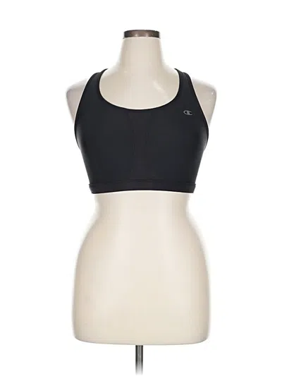 Pre-owned Champion Sports Bra In Black