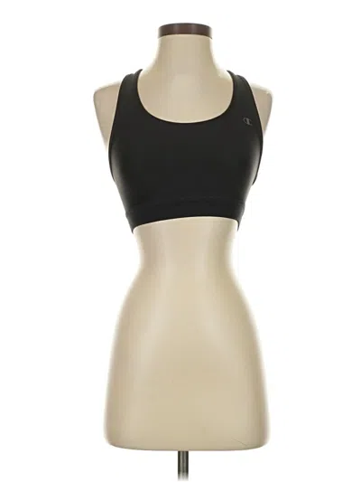 Pre-owned Champion Sports Bra In Black