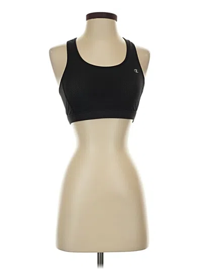 Pre-owned Champion Sports Bra In Black