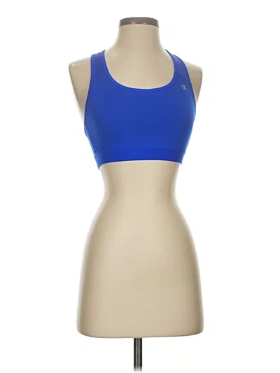 Pre-owned Champion Sports Bra In Blue