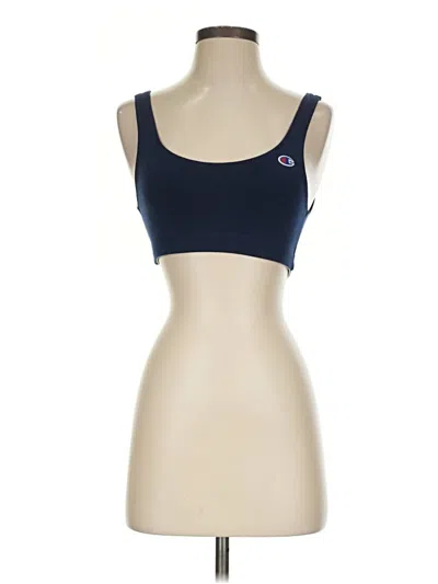 Pre-owned Champion Sports Bra In Blue