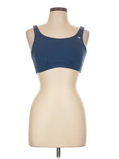 Pre-owned Champion Sports Bra In Blue