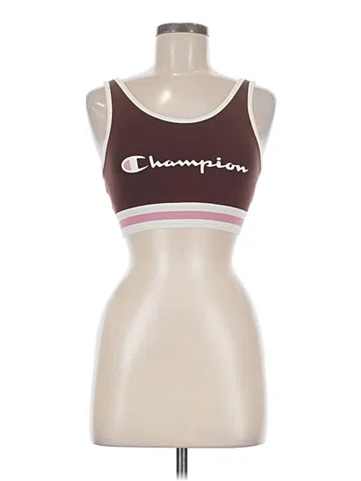 Pre-owned Champion Sports Bra In Burgundy
