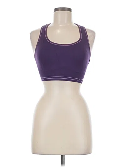 Pre-owned Champion Sports Bra In Purple