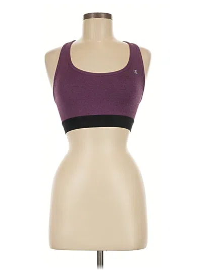 Pre-owned Champion Sports Bra In Purple