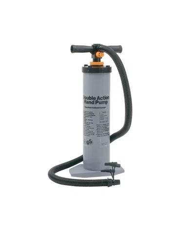 Champion Sports High Volume Double Action Air Pump In Dark Gray