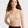 Champion Spot Comfort High-impact Sports Bra, C Logo In Neutral