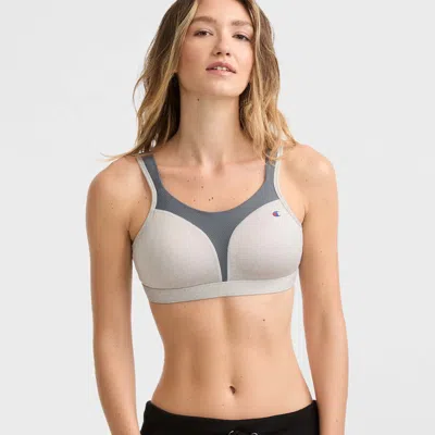 Champion Spot Comfort High-impact Sports Bra, C Logo In Multi