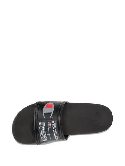 Champion Kids' Squish Logo-print Slides In Multi