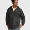 Champion Stadium Full-zip Jacket, Script Logo In Gray