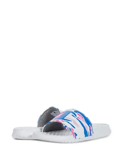 Champion Kids' Super Slide Select Camouflage-print Sandals In Multi