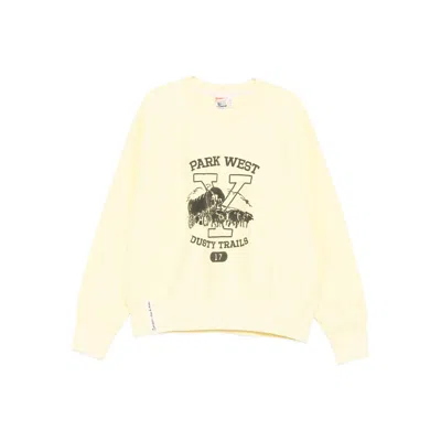 CHAMPION SWEATERS YELLOW