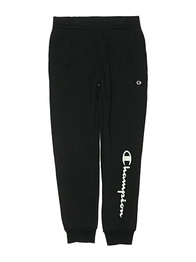 Pre-owned Champion Kids' Sweatpants In Black
