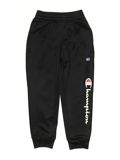 Pre-owned Champion Kids' Sweatpants In Black