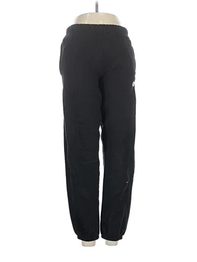 Pre-owned Champion Sweatpants In Black