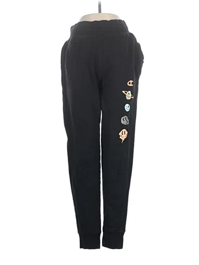 Pre-owned Champion Sweatpants In Black