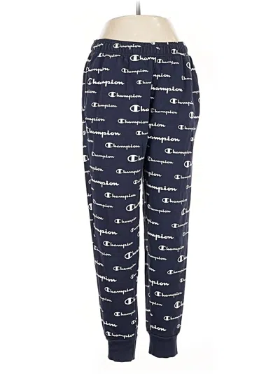 Pre-owned Champion Sweatpants In Blue