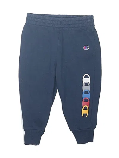 Pre-owned Champion Kids' Sweatpants In Blue