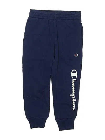 Pre-owned Champion Kids' Sweatpants In Blue