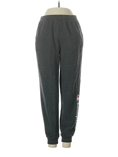 Pre-owned Champion Sweatpants In Gray