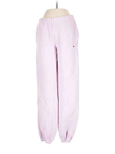 Pre-owned Champion Sweatpants In Purple