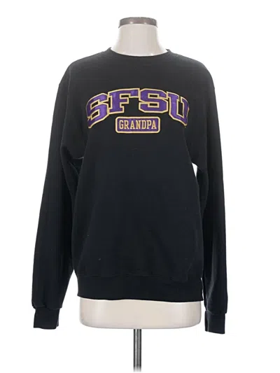 Pre-owned Champion Sweatshirt In Black