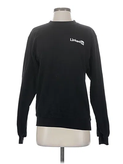 Pre-owned Champion Sweatshirt In Black