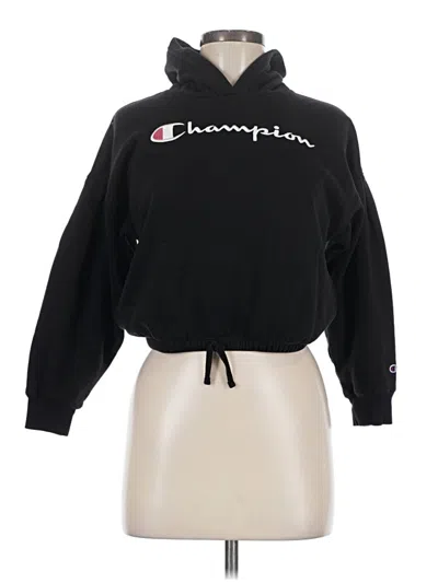 Pre-owned Champion Sweatshirt In Black