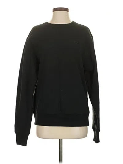 Pre-owned Champion Sweatshirt In Black