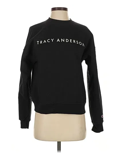 Pre-owned Champion Sweatshirt In Black