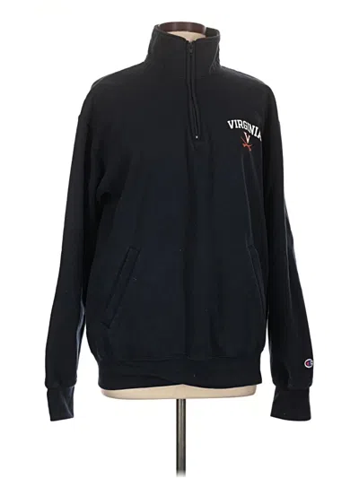 Pre-owned Champion Sweatshirt In Black