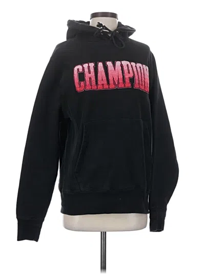 Pre-owned Champion Sweatshirt In Black