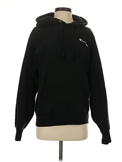 Pre-owned Champion Sweatshirt In Black