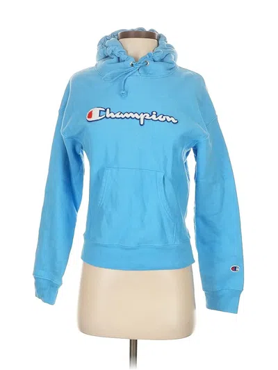 Pre-owned Champion Sweatshirt In Blue