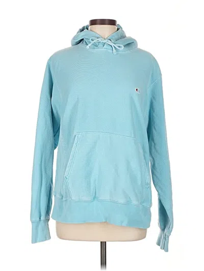 Pre-owned Champion Sweatshirt In Blue