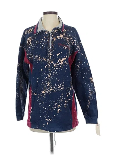 Pre-owned Champion Sweatshirt In Blue