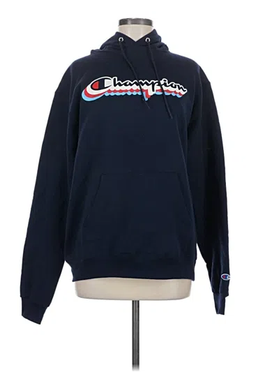Pre-owned Champion Sweatshirt In Blue