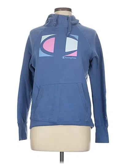 Pre-owned Champion Sweatshirt In Blue