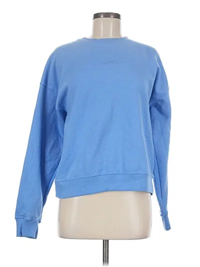 Pre-owned Champion Sweatshirt In Blue