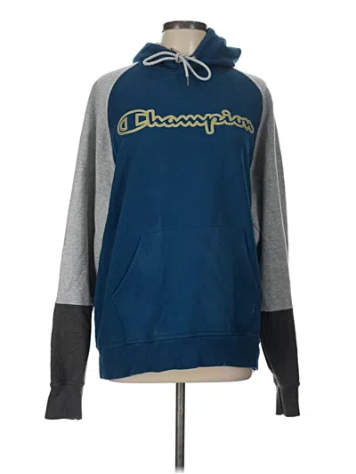 Pre-owned Champion Sweatshirt In Blue
