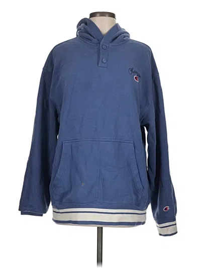 Pre-owned Champion Sweatshirt In Blue
