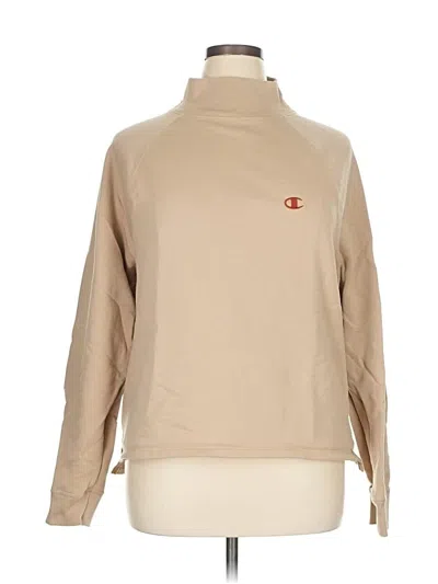 Pre-owned Champion Sweatshirt In Brown