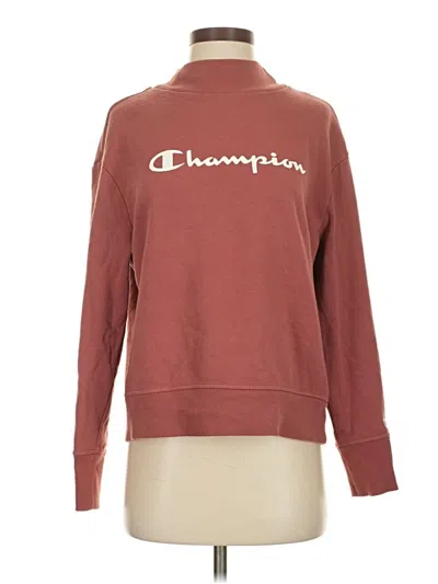 Pre-owned Champion Sweatshirt In Brown