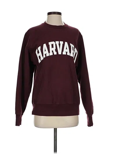 Pre-owned Champion Sweatshirt In Burgundy