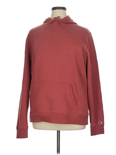 Pre-owned Champion Sweatshirt In Burgundy