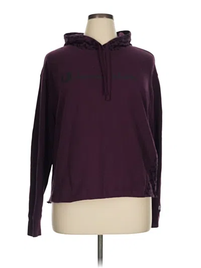 Pre-owned Champion Sweatshirt In Burgundy