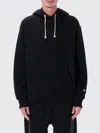 Champion Logo-patch Hoodie In Black